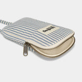 Hindbag - BILL Handytasche • Feine Streifen Blau - ROSA ECK