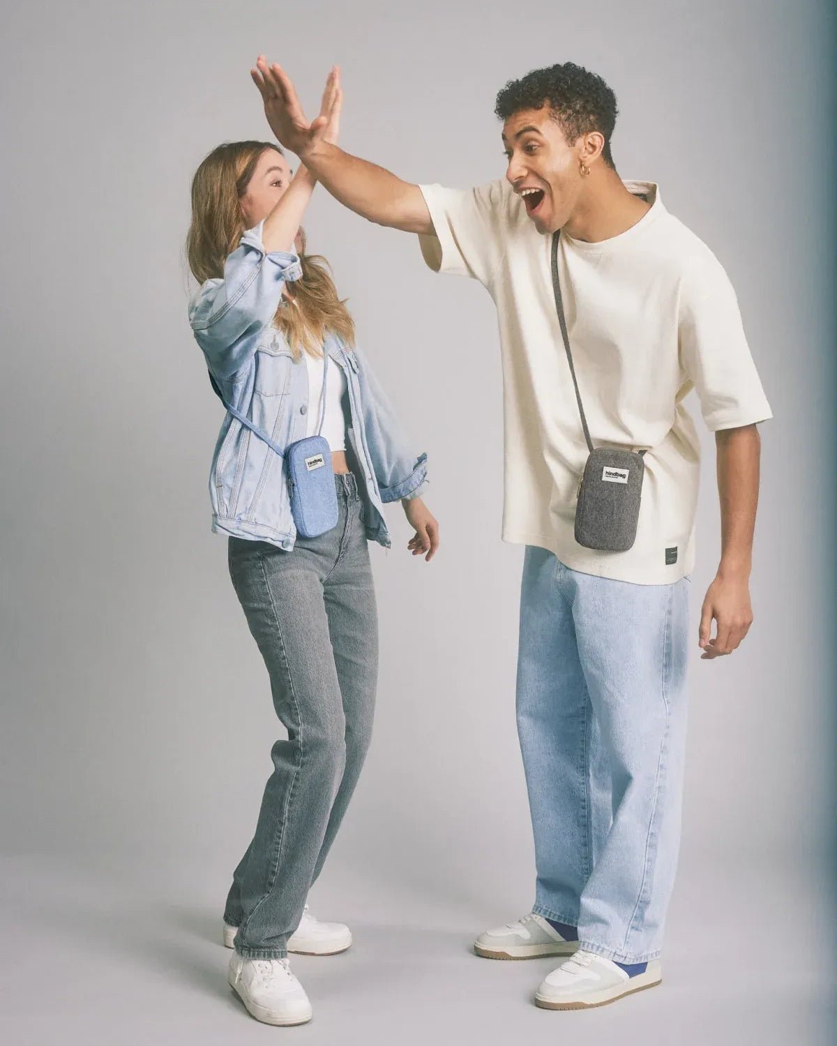 Hindbag - BILL Handytasche • Jeans Blau - ROSA ECK