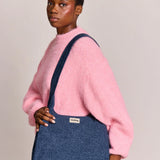 CLAIRE Hobo-Tasche • Denim Dunkelblau