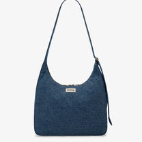 Hindbag - CLAIRE Hobo-Tasche • Denim Dunkelblau - ROSA ECK