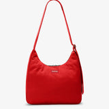 CLAIRE Hobo-Tasche • Karminrot