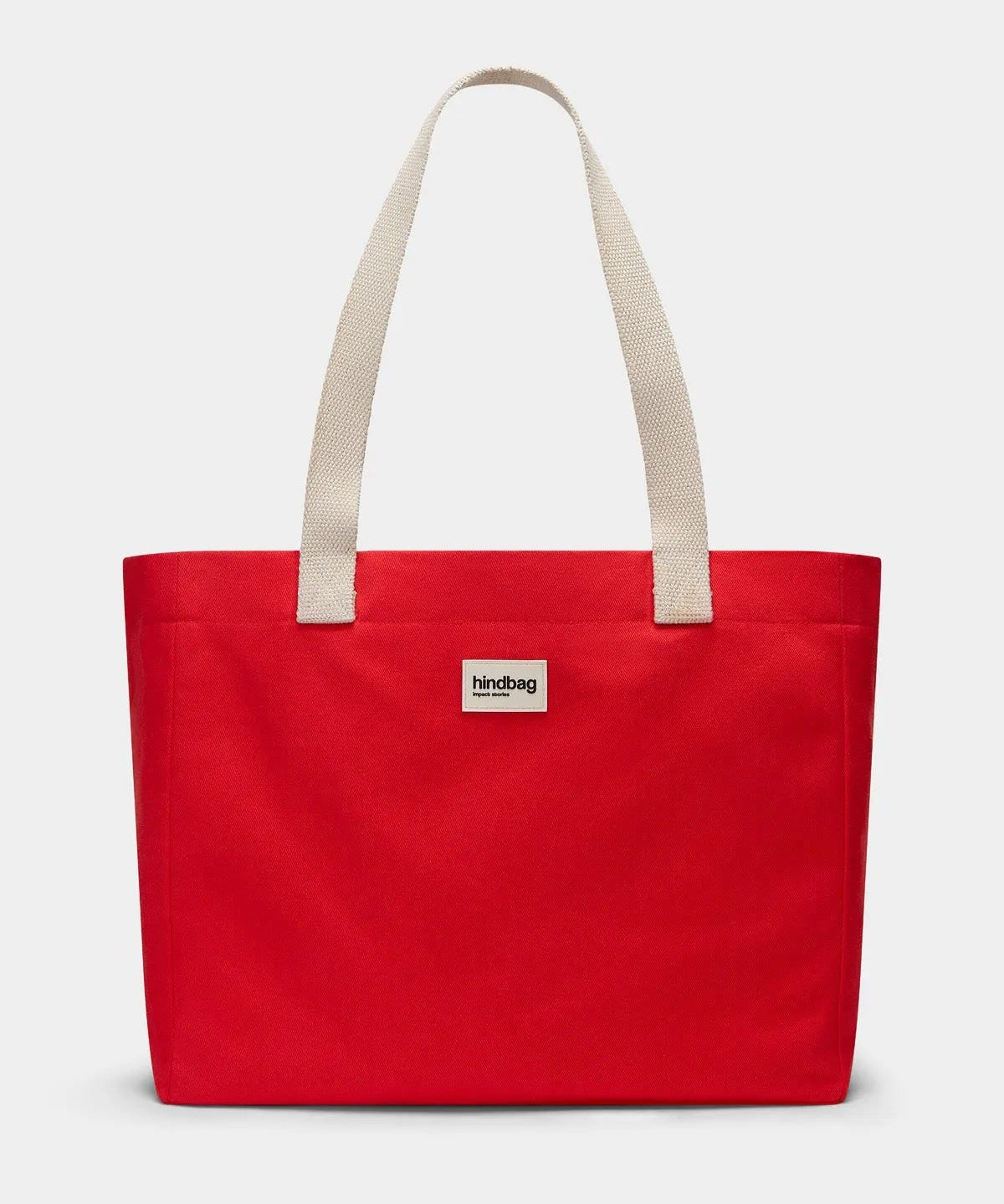Hindbag - CLAUDE Einkaufstasche • Herz Karmin - ROSA ECK