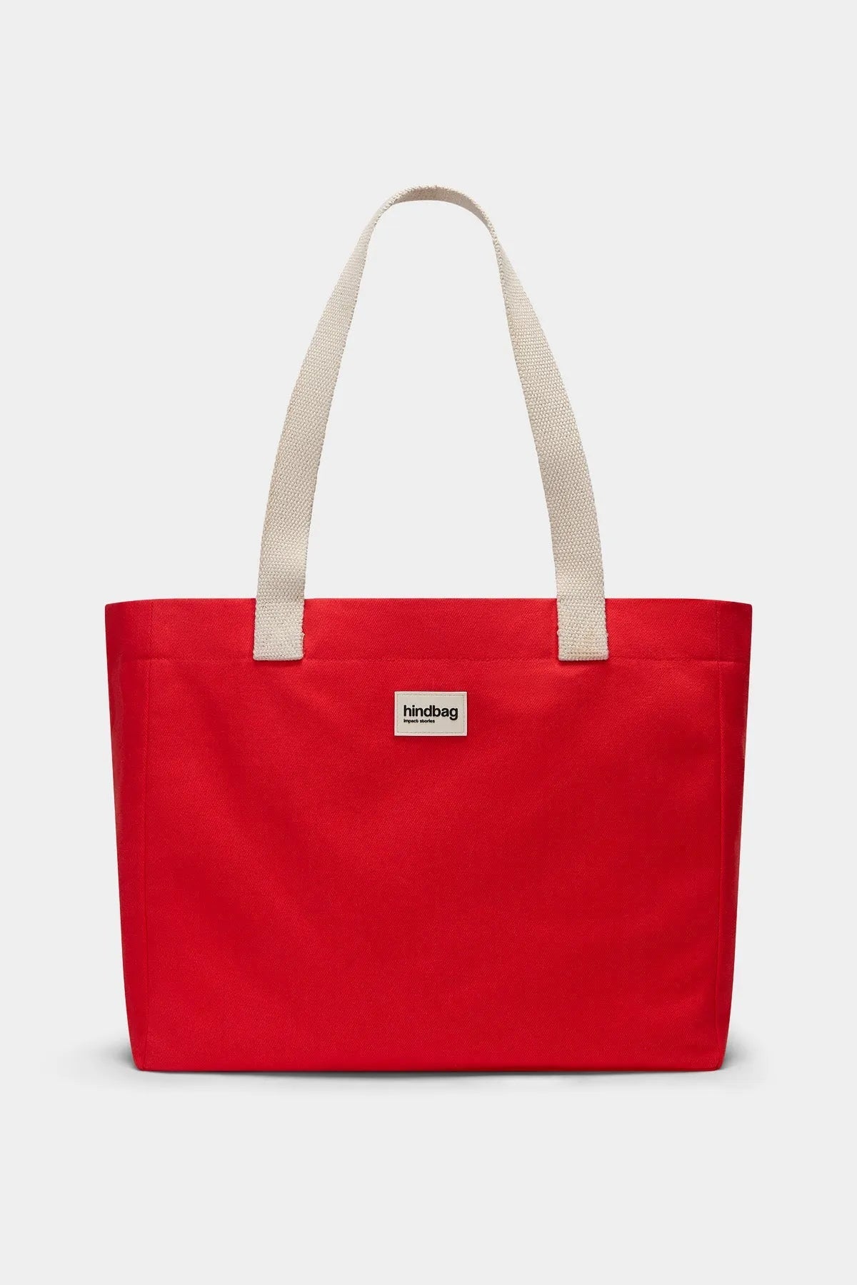 Hindbag - CLAUDE Einkaufstasche • Herz Karmin - ROSA ECK