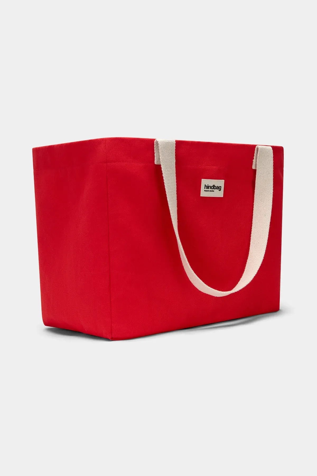 Hindbag - CLAUDE Einkaufstasche • Herz Karmin - ROSA ECK