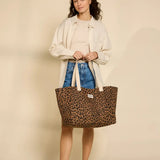 Hindbag - CLAUDE Einkaufstasche | Leopard Cannelle - Tasche - ROSA ECK Concept Store