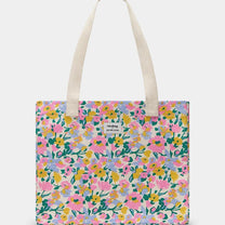 Hindbag - CLAUDE Einkaufstasche • Pastel Bloom - ROSA ECK