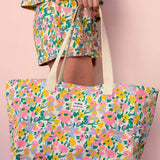 Hindbag - CLAUDE Einkaufstasche • Pastel Bloom - ROSA ECK