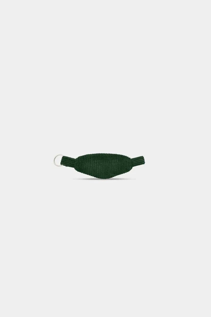 Hindbag - CÔME Schlüsselanhänger • Cord Tannengrün - Schlüsselanhänger - ROSA ECK