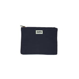 Hindbag - EMA Beutel mit Reisverschluss | Navy Blue - Beutel - ROSA ECK - Blau, ,