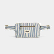 Hindbag - HARRY Bauchtasche • Feine Streifen Blau - ROSA ECK