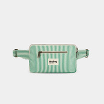 Hindbag - HARRY Bauchtasche • Feine Streifen Grün - ROSA ECK
