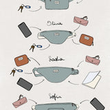 Hindbag - HARRY Umhängetasche | Leopard Lilas - ROSA ECK Concept Store