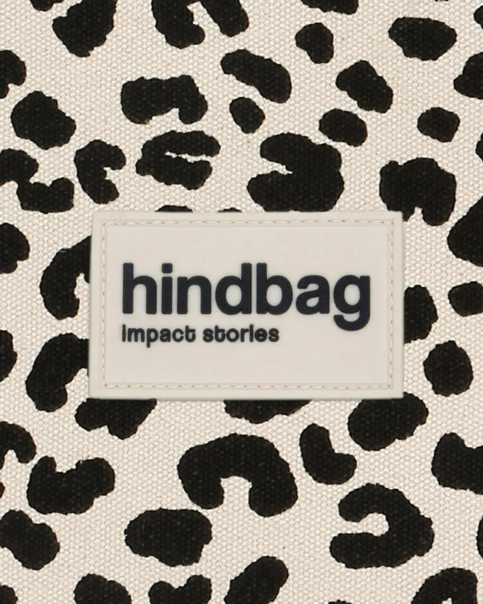 Hindbag - HARRY Umhängetasche • Leopard Naturweiß - Tasche - ROSA ECK Concept Store