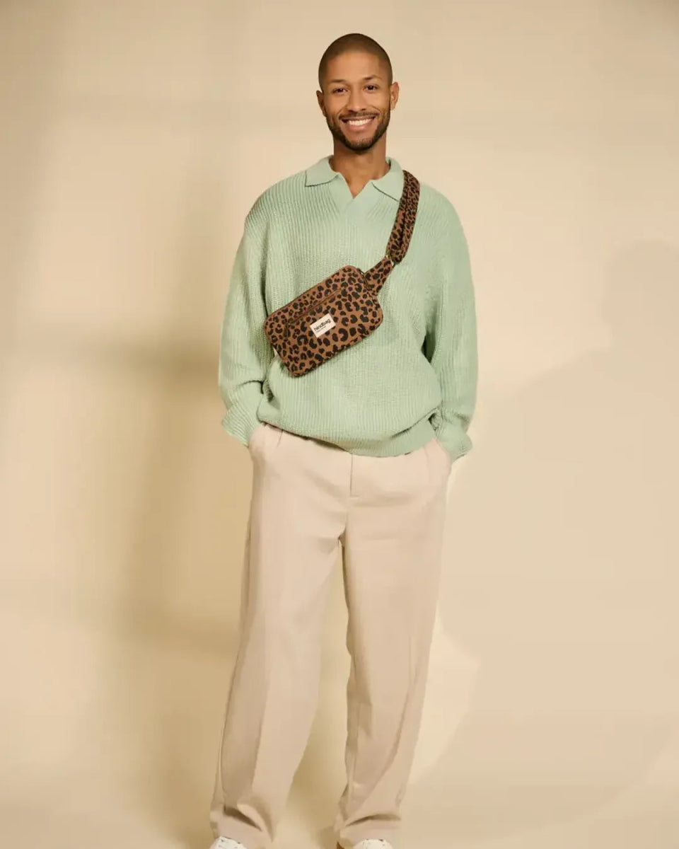 Hindbag - HARRY Umhängetasche • Leopard Zimt - Tasche - ROSA ECK Concept Store