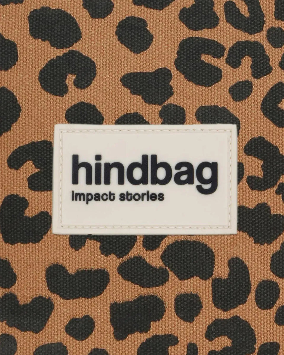 Hindbag - HARRY Umhängetasche • Leopard Zimt - Tasche - ROSA ECK Concept Store