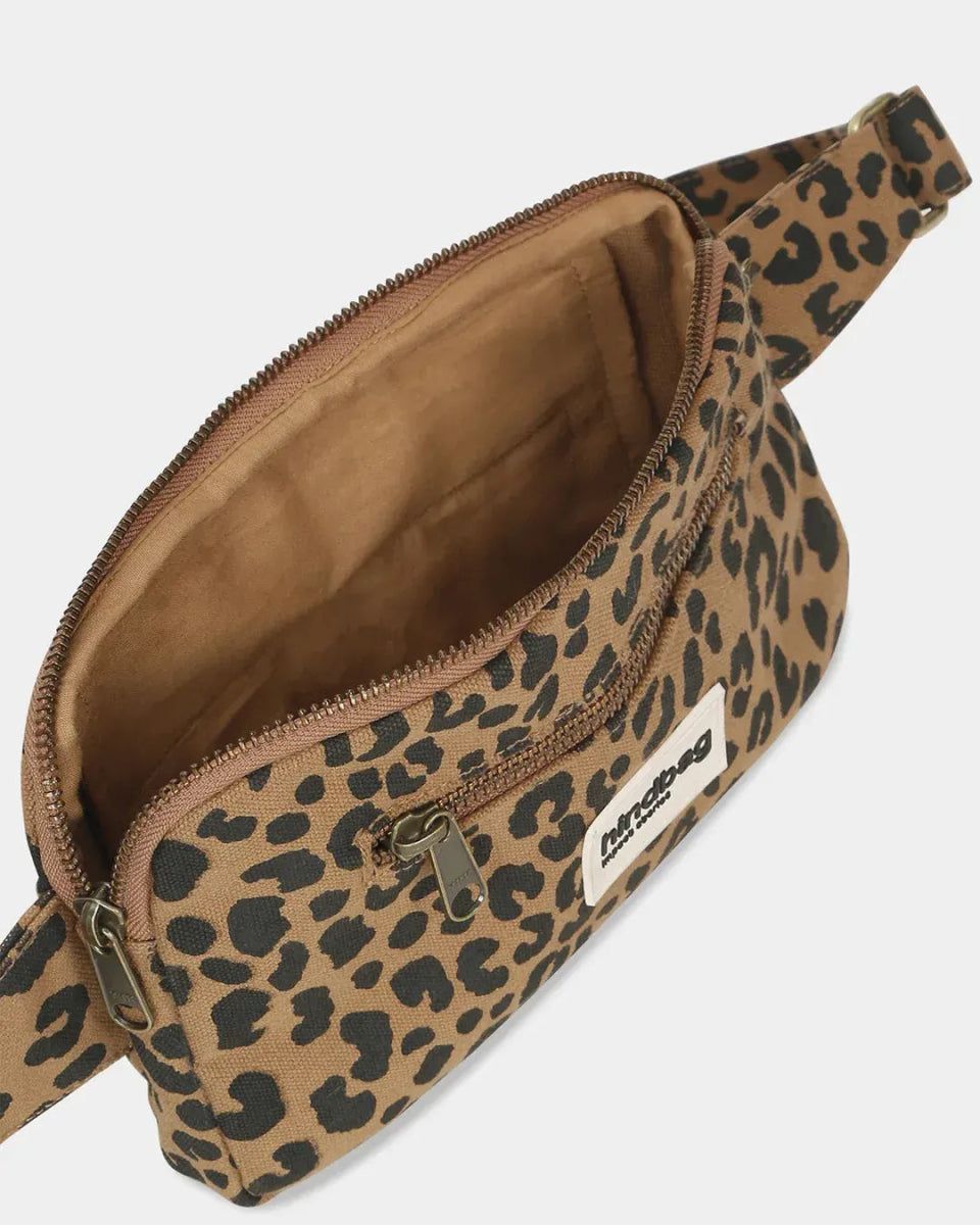 Hindbag - HARRY Umhängetasche • Leopard Zimt - Tasche - ROSA ECK Concept Store