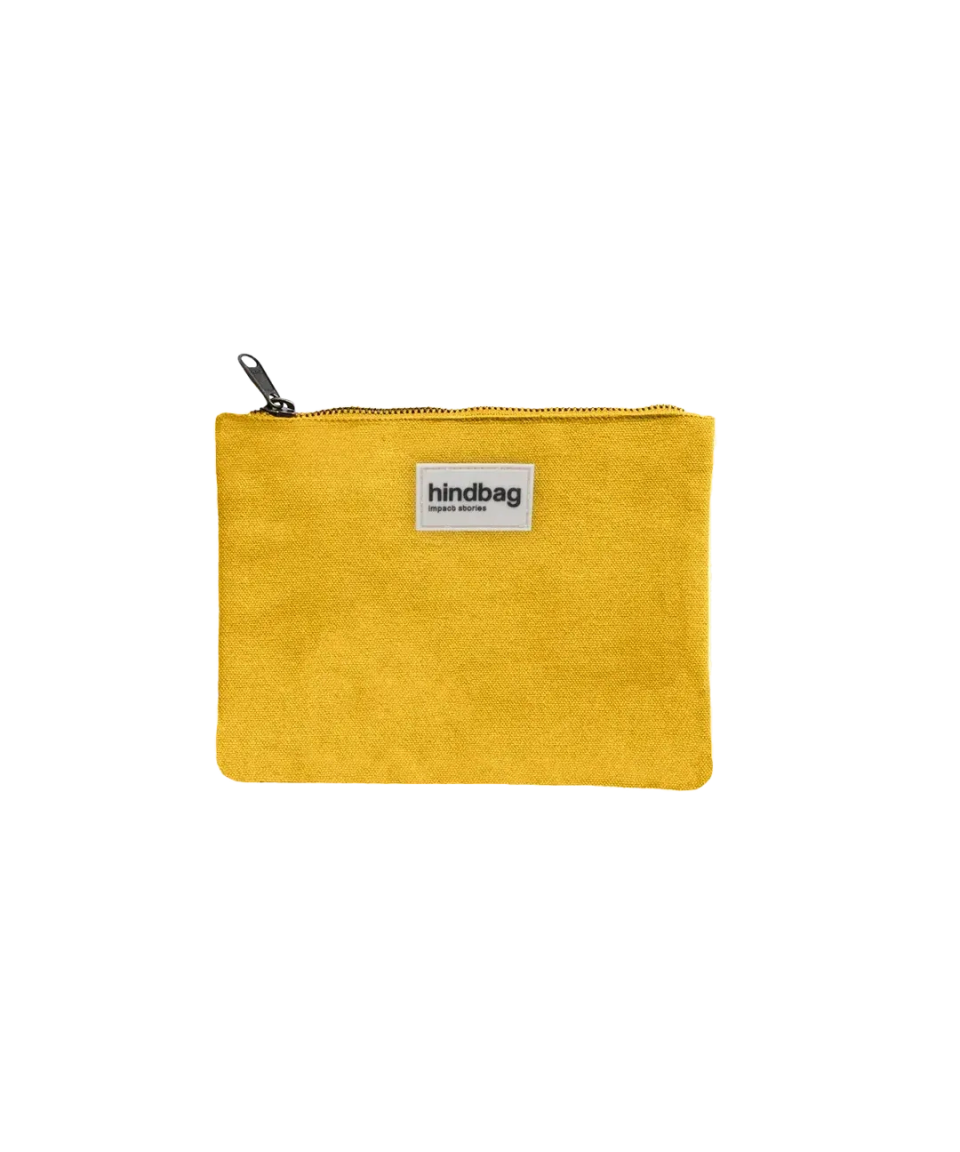 Hindbag - Hindbag LOU Etuis • Safrangelb - Beutel - ROSA ECK Concept Store
