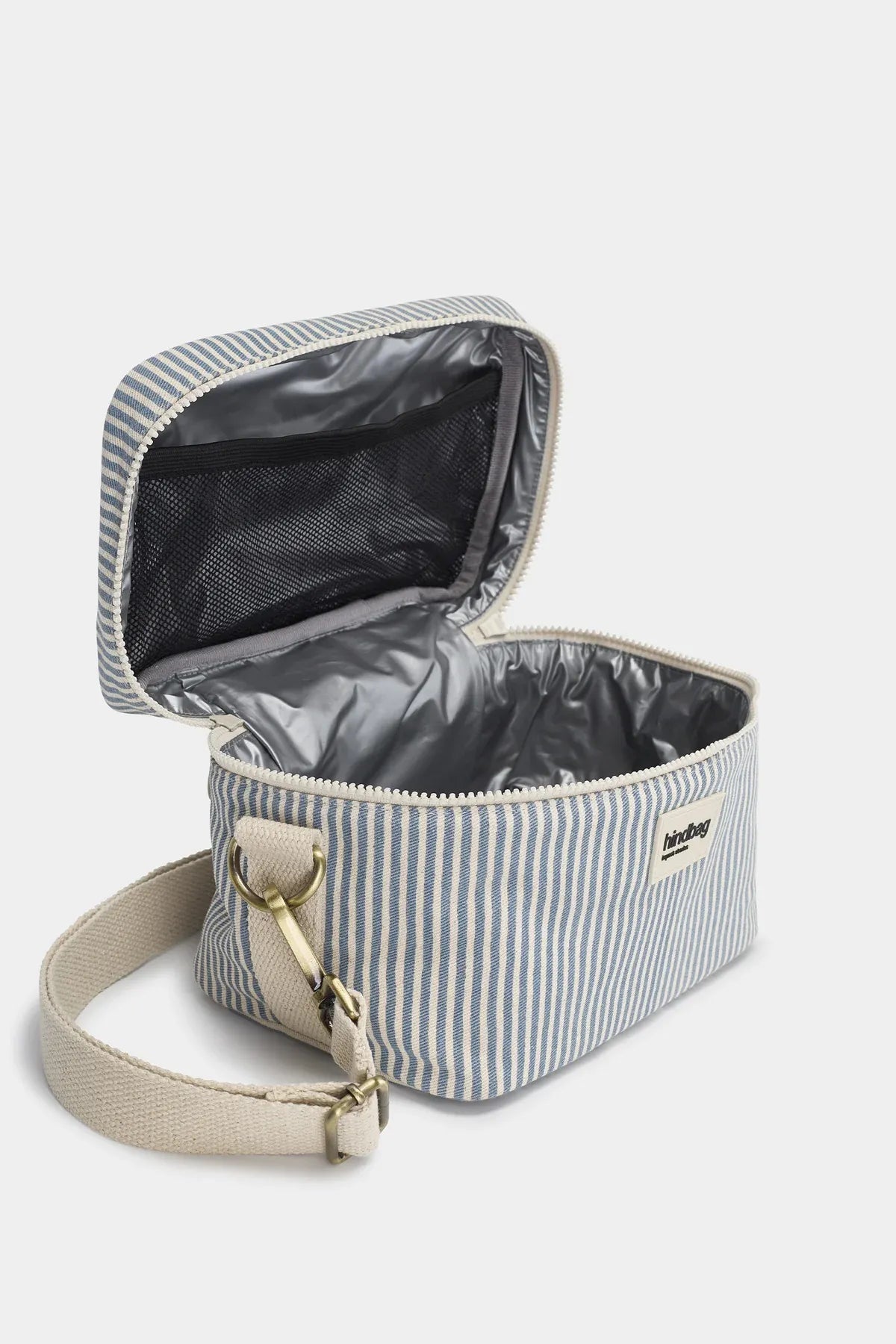 Hindbag - IGOR Kühltasche • Feine Streifen Blau - ROSA ECK