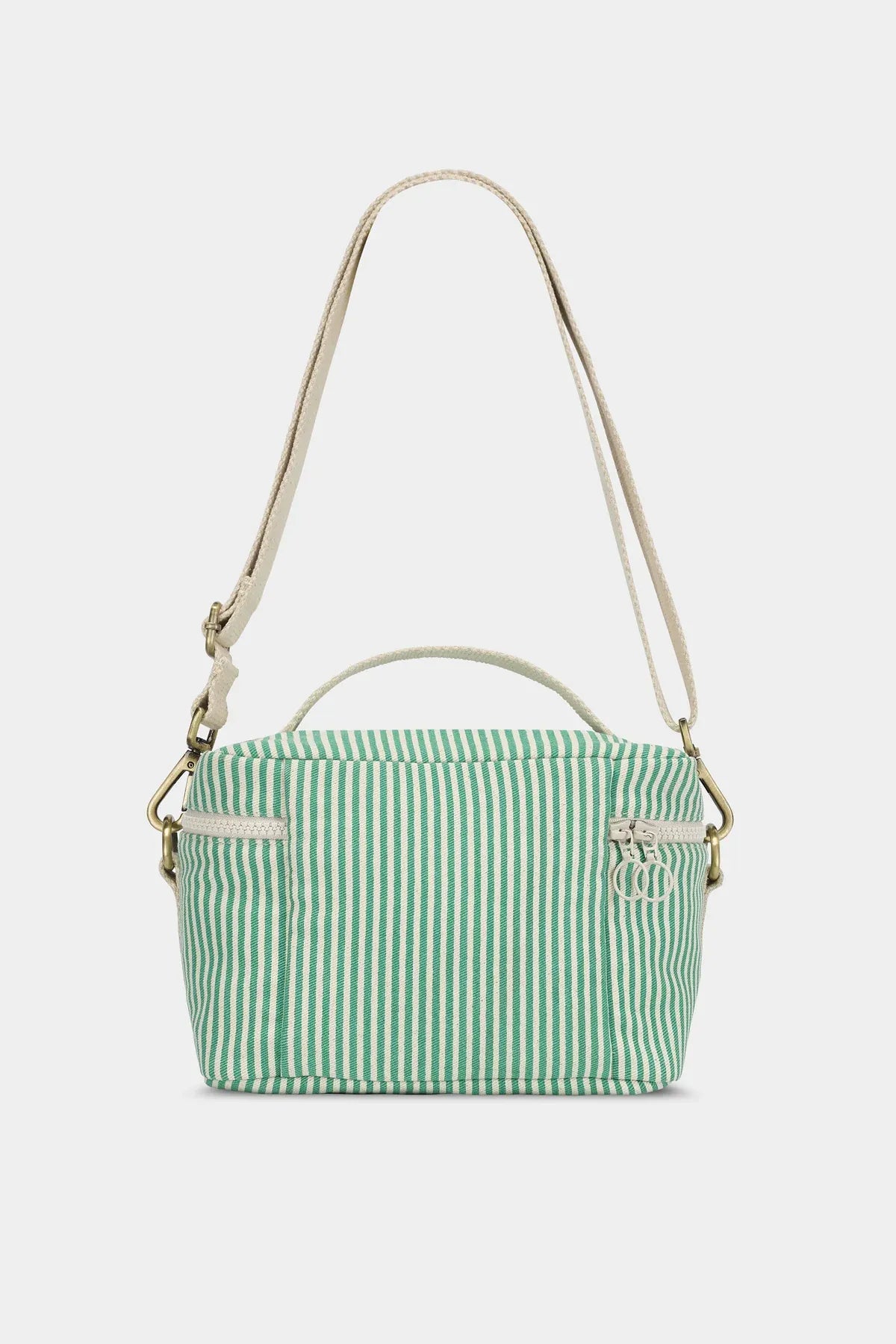 Hindbag - IGOR Kühltasche • Feine Streifen Grün - ROSA ECK