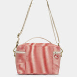 Hindbag - IGOR Kühltasche • Feine Streifen Rot - ROSA ECK