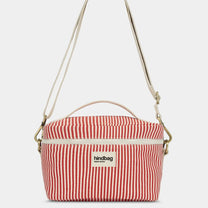 Hindbag - IGOR Kühltasche • Feine Streifen Rot - ROSA ECK
