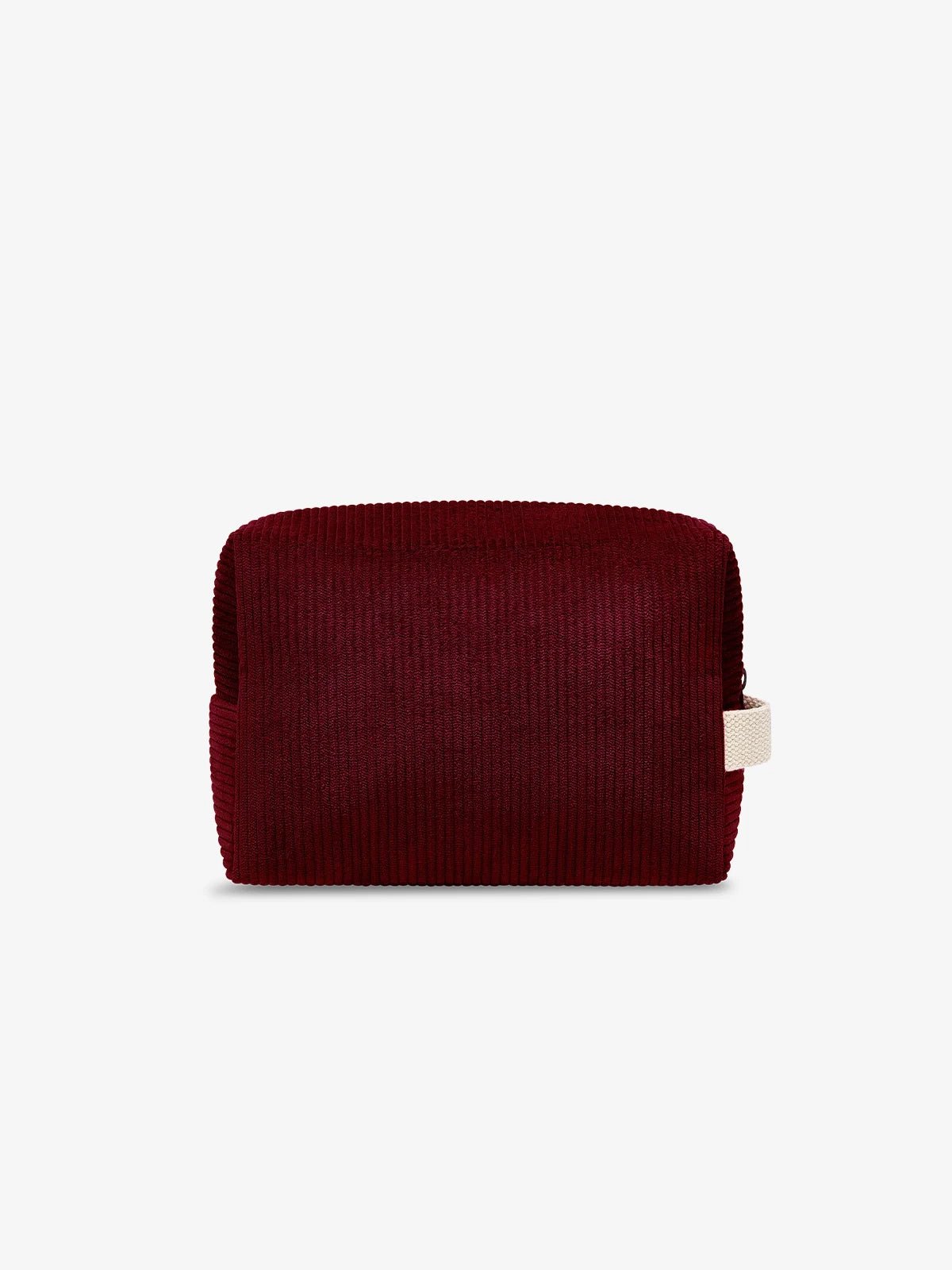 Hindbag - LEON Kulturbeutel • Cord Bordeauxrot - ROSA ECK