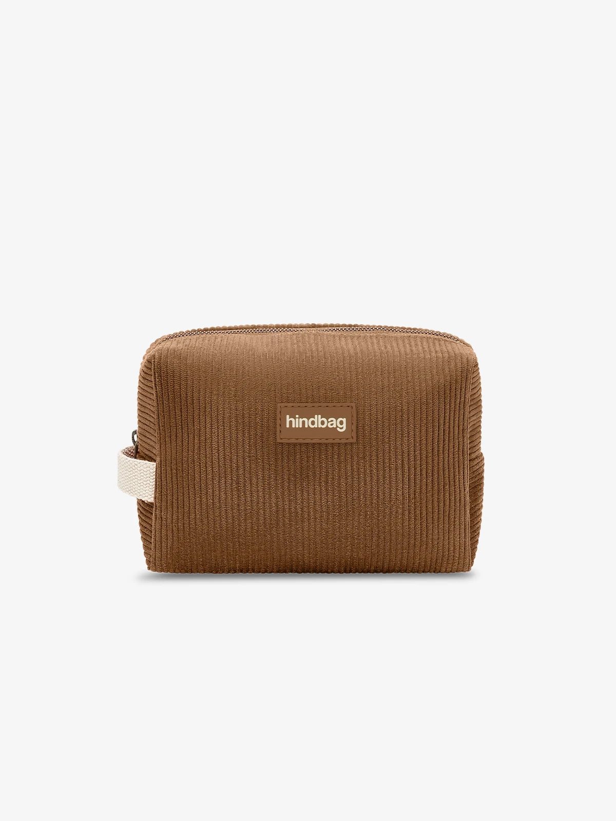 Hindbag - LEON Kulturbeutel • Cord Macchiato - ROSA ECK