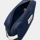 Hindbag - LEON Kulturbeutel • Cord Marineblau - Kulturbeutel - ROSA ECK