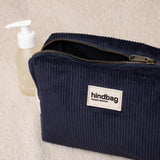 Hindbag - LEON Kulturbeutel • Cord Marineblau - Kulturbeutel - ROSA ECK