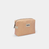 Hindbag - LEON Kulturbeutel • Geflochten Koralle - ROSA ECK