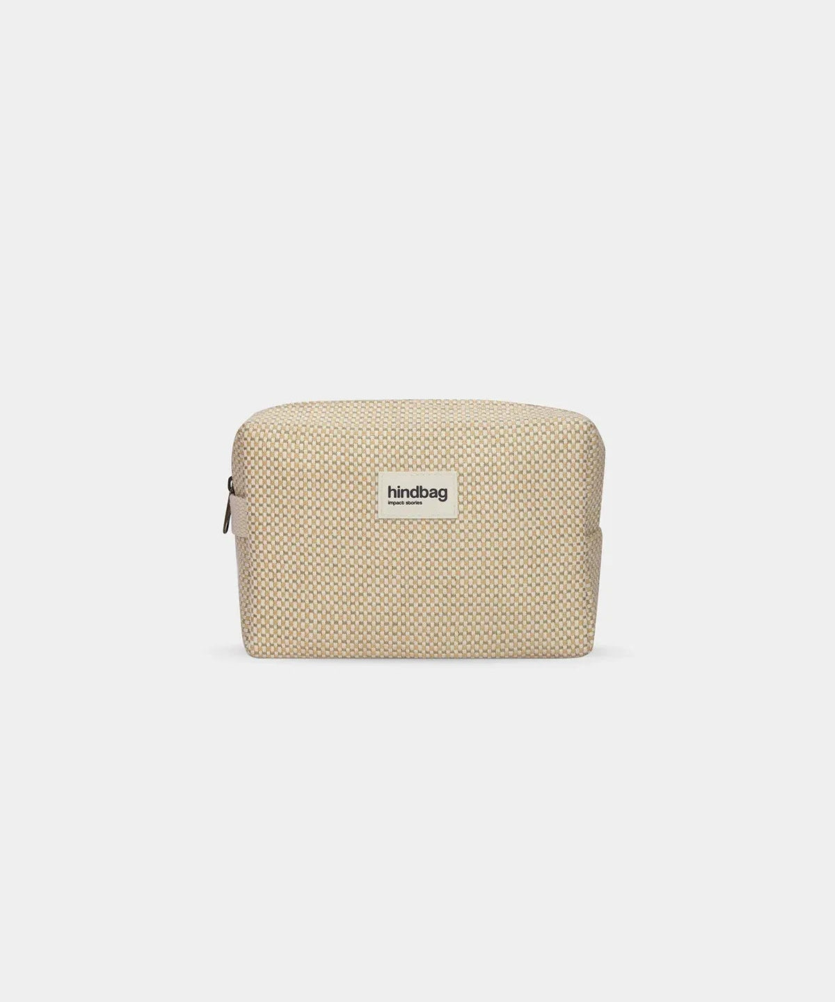 Hindbag - LEON Kulturbeutel • Geflochten Naturweiß - ROSA ECK
