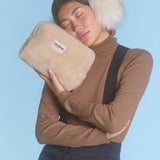 Hindbag - LEON Kulturbeutel • Teddy Beige - Kulturbeutel - ROSA ECK