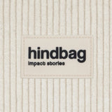 Hindbag - LEON Kulturbeutel | Velours Cord Beige - ROSA ECK - Weiß, ,