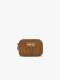 Hindbag - LILI Geldbeutel • Cord Macchiato - ROSA ECK