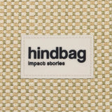 Hindbag - LILI Geldbeutel • Geflochten Naturweiß - ROSA ECK