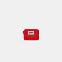 Hindbag - LILI Geldbeutel • Herz Karmin - ROSA ECK