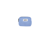 Hindbag - LILI Geldbeutel Jeans Blau - ROSA ECK - Blau, Denim bleu,