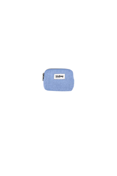 Hindbag - LILI Geldbeutel Jeans Blau - ROSA ECK - Blau, Denim bleu,
