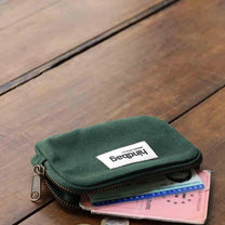 Hindbag - LILI Geldbeutel • Tannengrün - ROSA ECK