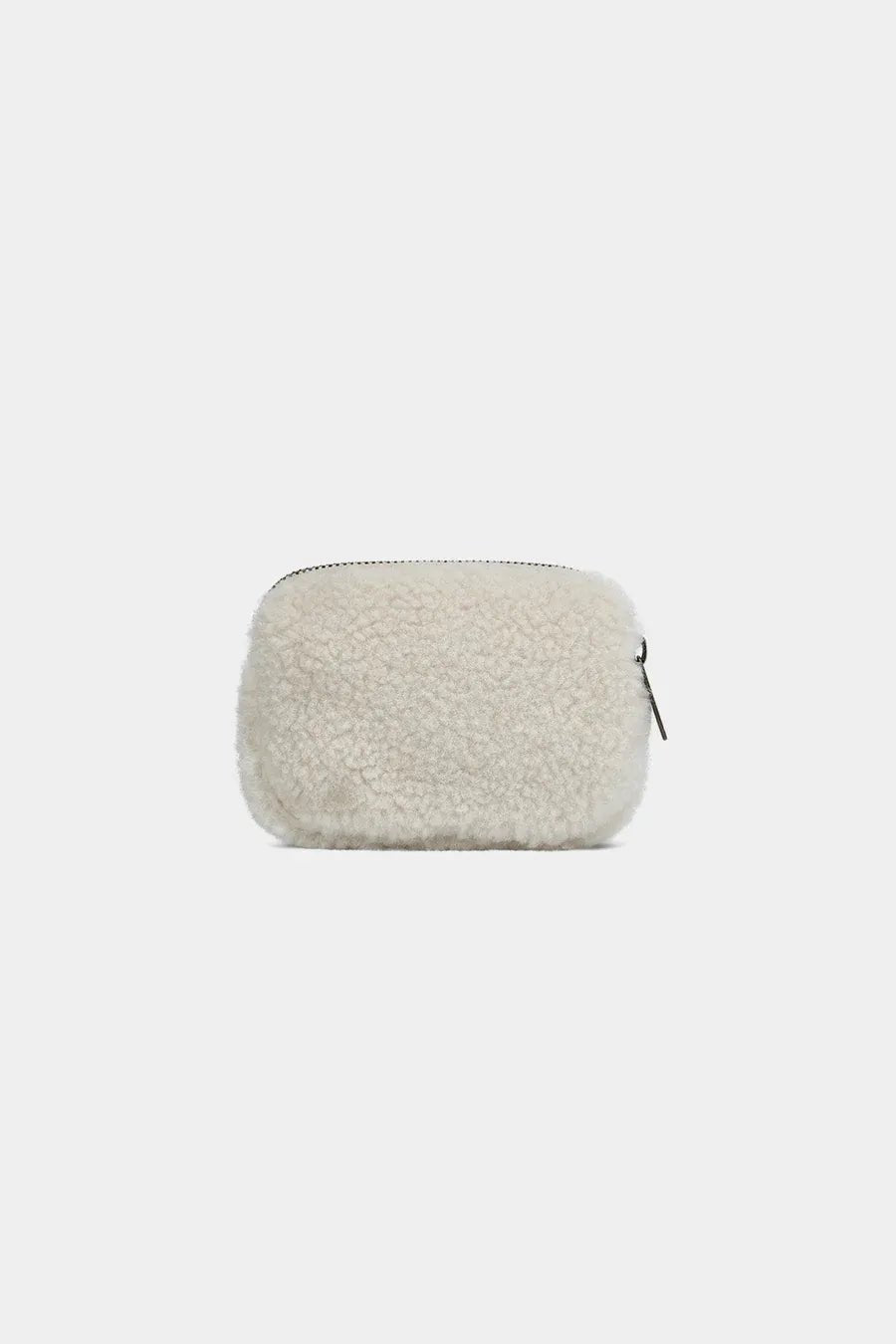 Hindbag - LILI Geldbeutel • Teddy Weiß - Geldbeutel - ROSA ECK