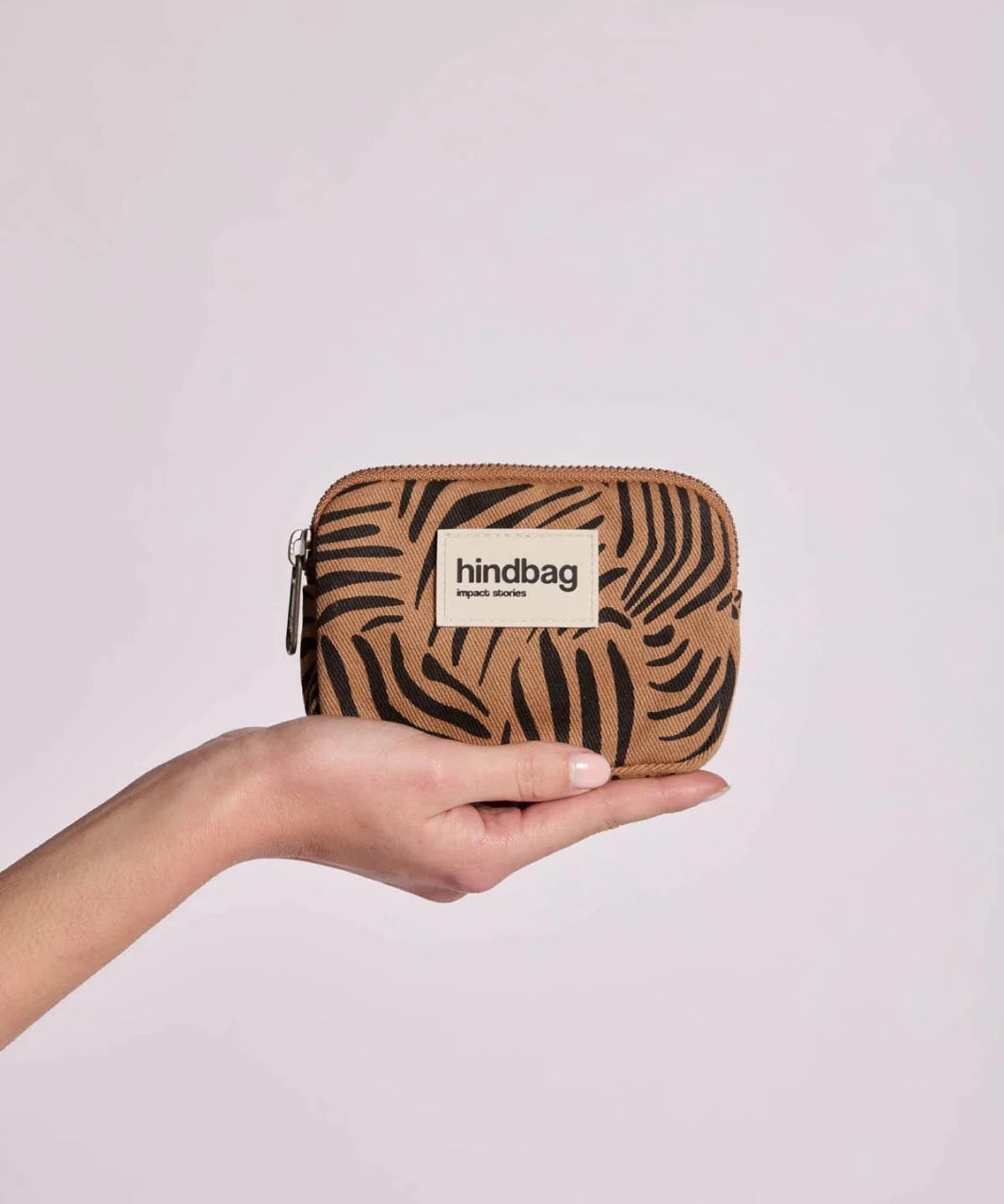 Hindbag - LILI Geldbeutel • Zebra Zimt - Geldbeutel - ROSA ECK