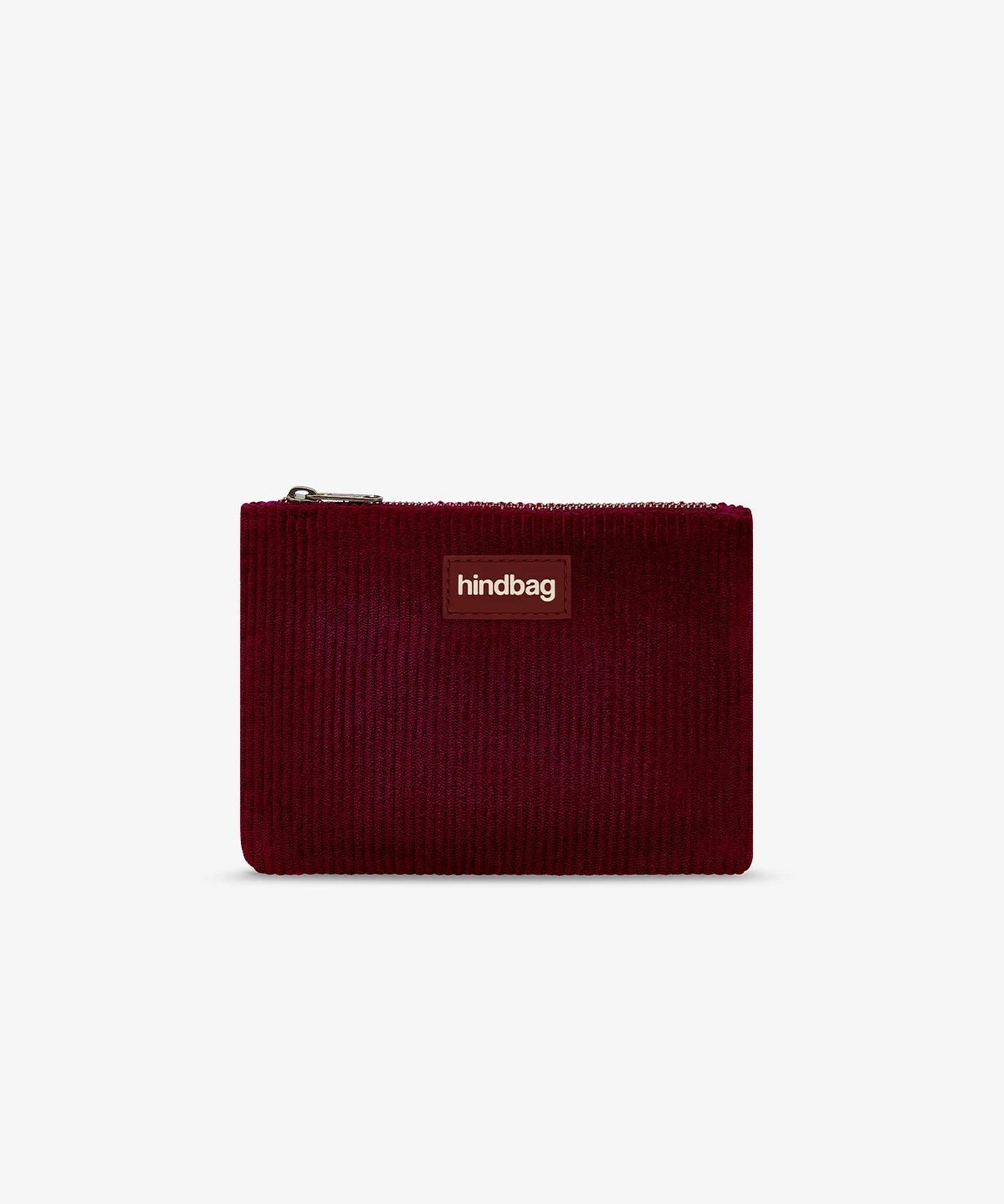 Hindbag - LOU Etuis/Mäppchen • Cord Bordeauxrot - ROSA ECK