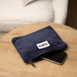 Hindbag - LOU Etuis/Mäppchen • Cord Marineblau - Beutel - ROSA ECK