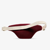 Hindbag - OLIVIA Bauchtasche • Cord Bordeauxrot - ROSA ECK