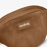Hindbag - OLIVIA Bauchtasche • Cord Macchiato - ROSA ECK