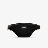 Hindbag - OLIVIA Bauchtasche • Cord Schwarz - ROSA ECK