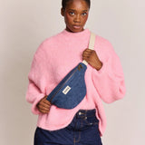 Hindbag - OLIVIA Bauchtasche • Denim Dunkelblau - ROSA ECK