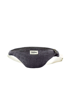 Hindbag - OLIVIA Bauchtasche Jeans Grau - ROSA ECK - Denim, Gris,