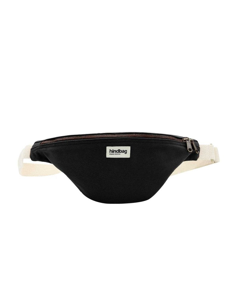 Hindbag - OLIVIA Bauchtasche Schwarz - ROSA ECK - Noir, Schwarz,