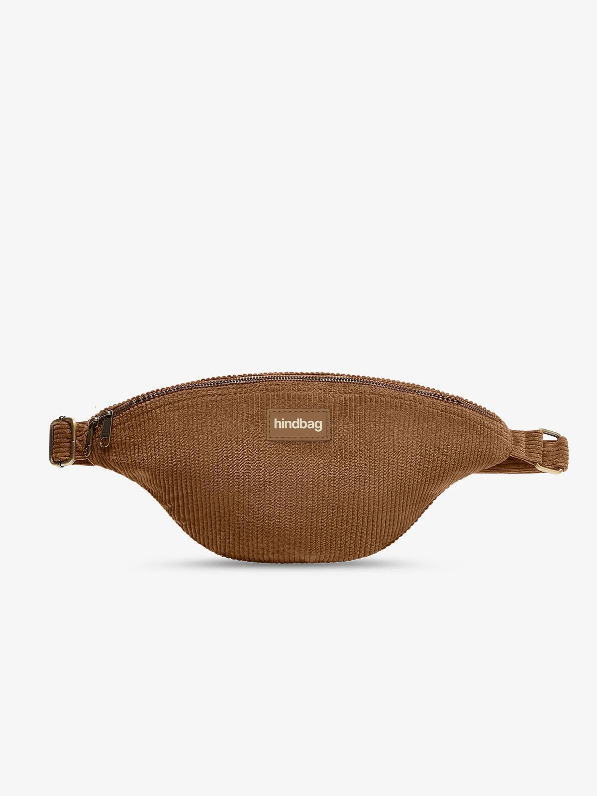 Hindbag - SASHA Bauchtasche • Cord Macchiato - ROSA ECK
